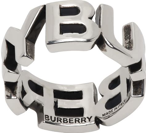 bague burberry homme